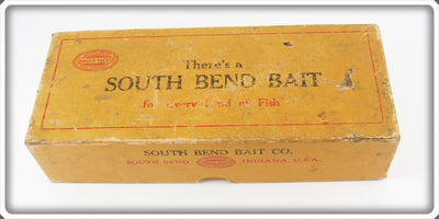 South Bend Silver Herring Musky Flash Oreno Empty Box 508 SH