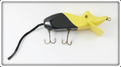 Vintage Larry Basting Black & White Basting Mouse Lure