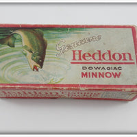 Heddon Empty Box For Red & White Baby Crab Wiggler