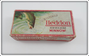 Heddon Empty Box For Red & White Baby Crab Wiggler