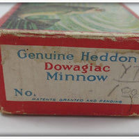 Heddon Empty Box For Red & White Baby Crab Wiggler