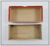 Heddon Empty Box For Red & White Baby Crab Wiggler