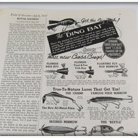1937 Creek Chub Baits Catch More Fish Ad