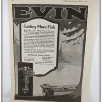 1921 South Bend Vacuum Bait, Line & More Ad