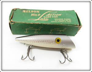 Vintage Nelson Shiner Salmon Plug In Box