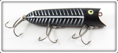 Vintage Heddon Black Shore Lucky 13 Lure 2500 XBW 