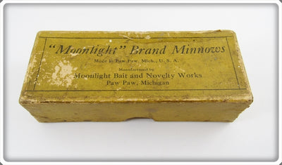 Moonlight Brand Minnows Empty Box