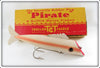 Vintage Troller Tackle Pearl Pink Pirate Salmon Plug In Box 