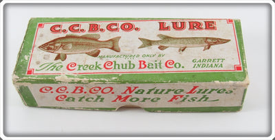 Creek Chub Redwing Blackbird Plunking Dinger Empty Lure Box 