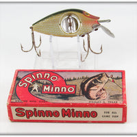 Vintage Uniline Mfg Corp Shiner Spinno Minno Lure In Box