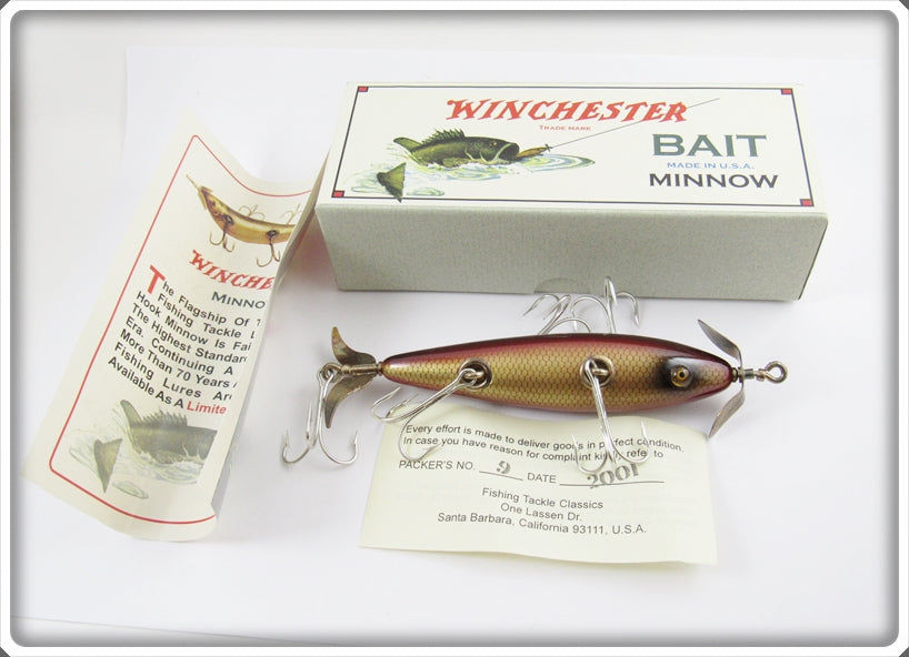 Winchester Fishing Tackle Classics Five Hook Minnow In Box For