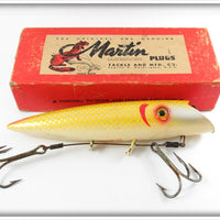 Martin Yellow And Silver Scale 7KS-13 Salmon Plug In Box