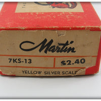 Martin Yellow And Silver Scale 7KS-13 Salmon Plug In Box