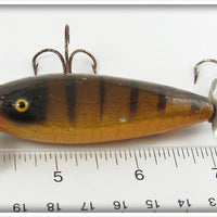 South Bend Best O Luck Pike Finish Baby Wounded Minnow