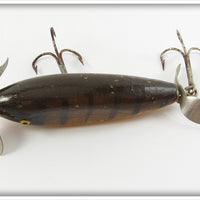 South Bend Best O Luck Pike Finish Baby Wounded Minnow