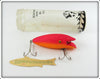 Southern Artificial Bait Co Fluorescent Red Blabber Mouth Lure In Tube