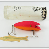 Southern Artificial Bait Co Fluorescent Red Blabber Mouth Lure In Tube