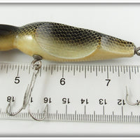 Southern Artificial Bait Co Black Scale Scalloped Wiggler In Tube