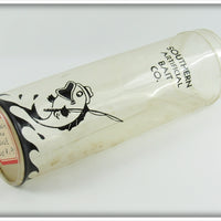 Southern Artificial Bait Co Black Scale Scalloped Wiggler In Tube