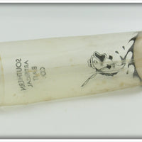 Southern Artificial Bait Co Black Scale Scalloped Wiggler In Tube