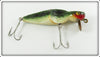 Southern Artificial Bait Co Green Flitter Scalloped Wiggler In Tube