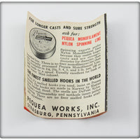 Pequea Works Inc Red & White Quilby In Tube