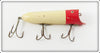 Vintage Nichols Red Head White Pico Plunger Lure