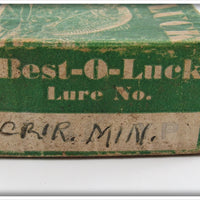 South Bend Best O Luck Yellow Perch Weighted Wobbler Empty Box