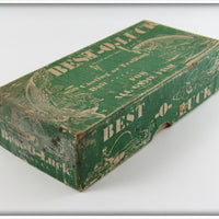 South Bend Best O Luck Yellow Perch Weighted Wobbler Empty Box