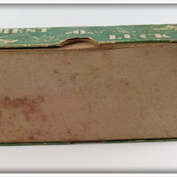 South Bend Best O Luck Yellow Perch Weighted Wobbler Empty Box