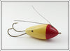 Vintage Moonlight Red & White 99 Percent Weedless Lure