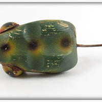 Fenton Green Pork Rind Frog