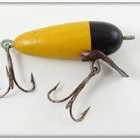 Vintage George W Gayle Yellow & Black Gayle Diver Lure 