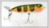 Vintage Heddon Yellow Red Muskie Magnum Torpedo Lure 362 KCH