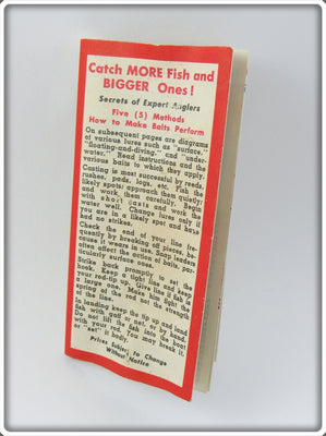 Vintage Heddon 1920's Vest Pocket Catalog