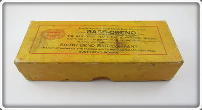 South Red Head White Bend Bass Oreno Empty Box