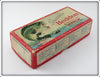 Heddon Red Head White Zig Wag Empty Box 8302