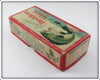 Heddon Red Head White Zig Wag Empty Box 8302
