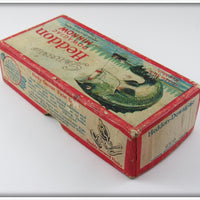 Heddon Red Head White Zig Wag Empty Box 8302