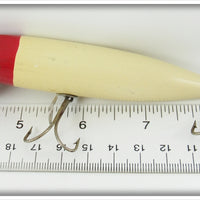 Shur Strike Red & White HV Heddon Vamp Type