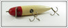 Shur Strike Red & White HV Heddon Vamp Type