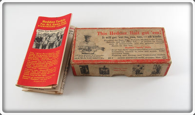 Vintage Heddon Sunfish 740 SUN Punkinseed Empty Lure Box