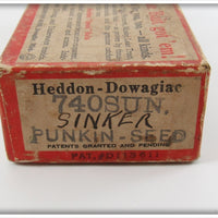 Heddon Sunfish 740 Punkinseed Empty Box