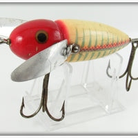 Heddon Red & White Shore Musky Crazy Crawler