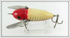 Heddon Red & White Shore Musky Crazy Crawler