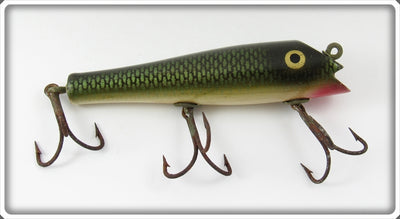 Vintage Shur Strike Green Scale Two Thousand Darter TT Lure