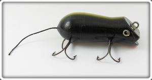 Shakespeare Black With Yellow Stripe Swimming Mouse Lure