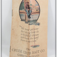 Vintage Creek Chub Bait Co Old Fisherman Pocket Catalog