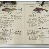 Creek Chub Bait Co Old Fisherman Pocket Catalog