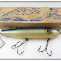 South County SO-CO Baits Blue Flaptail Surf Lure In Box